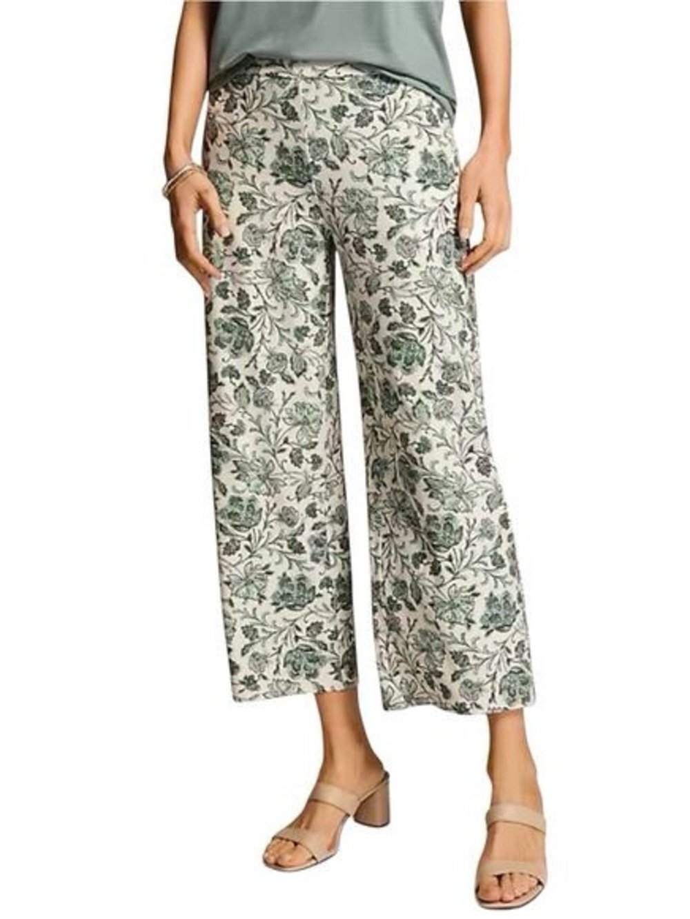 Wearever Wide-Leg Knit Crops